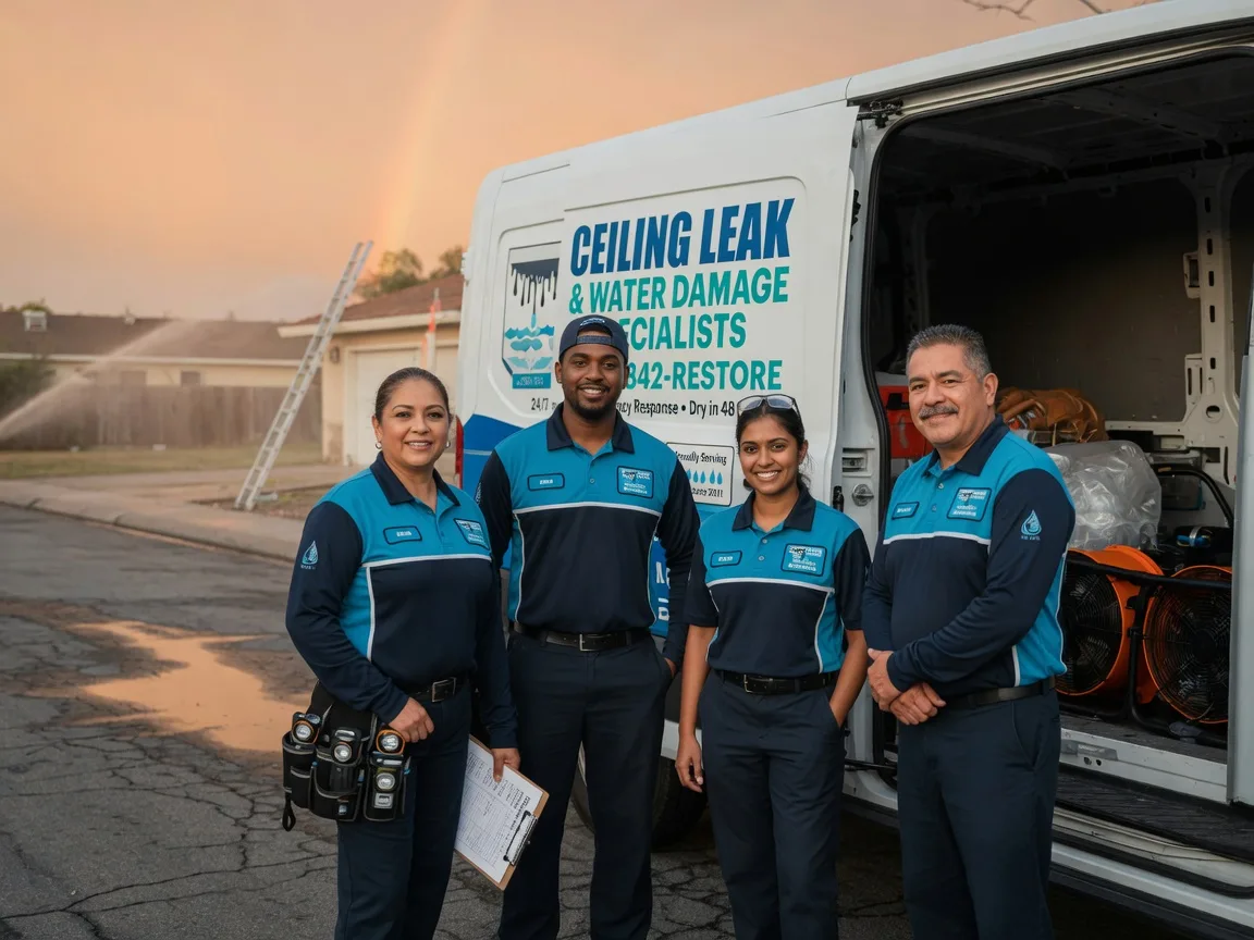 Ceiling Leak Cleanup company in Knoxville, MD